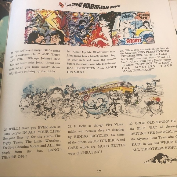 Beatles Magical Mystery Tour Album Penny Lane Strawberry Fields 24 Page Book - Picture 8 of 16